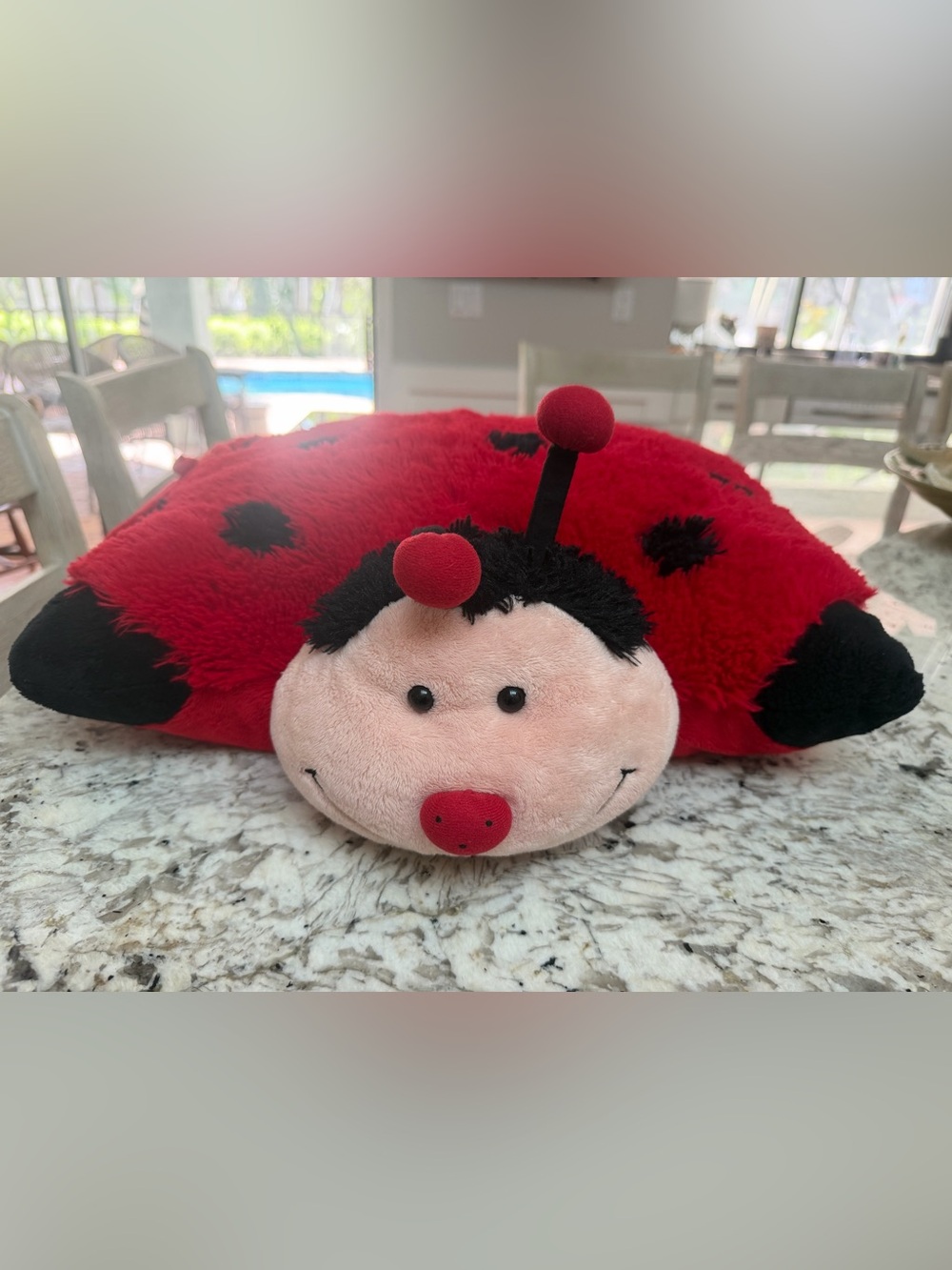 Pillow Pets Ladybug Plush 18” 2010